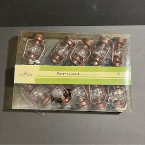 Kurt S. Adler Lantern String Lights (10 Lights); Indoor/Outdoor, New, Works